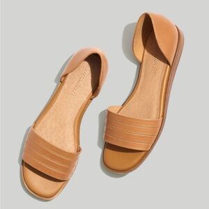 Madewell Tan Leather Sandals